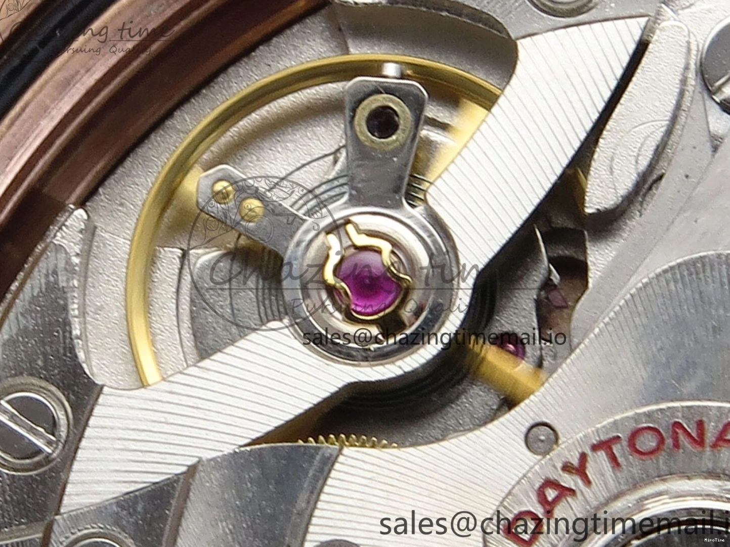 MiroTime 0516 Daytona 126515 QF 1:1 Best Edition Black RG Diamonds Dial on Oysterflex Strap SH4131 V Sophisticated 701